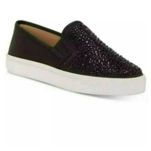 INC International Concepts Shoes - INC Sammee Slip-on Sneakers Black